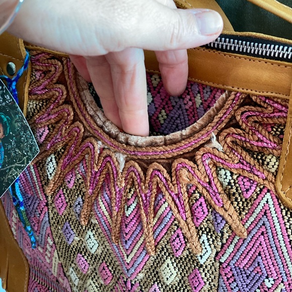 Genuine leather convertible bag from Guatemala main image 10